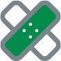 green-band-aid-icon