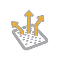 Knit fabric panel icon