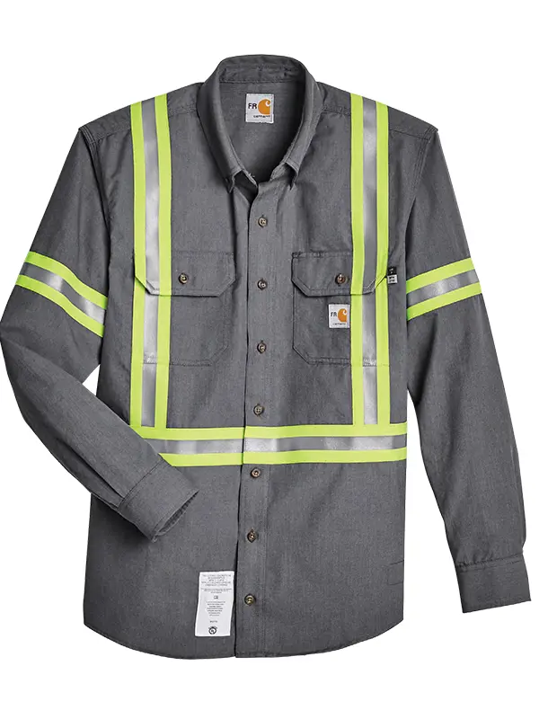 Chemise Carhartt® FR ignifugée hyper légère haute visibilité