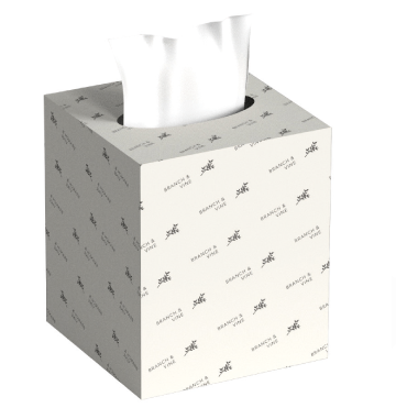 branch and vine tissue box