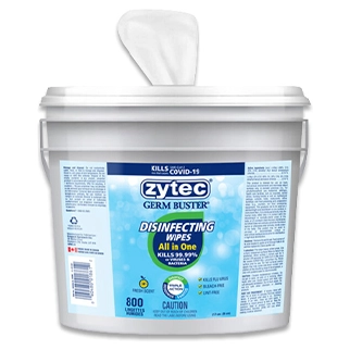 Zytec Germ Buster Disinfecting Wipes