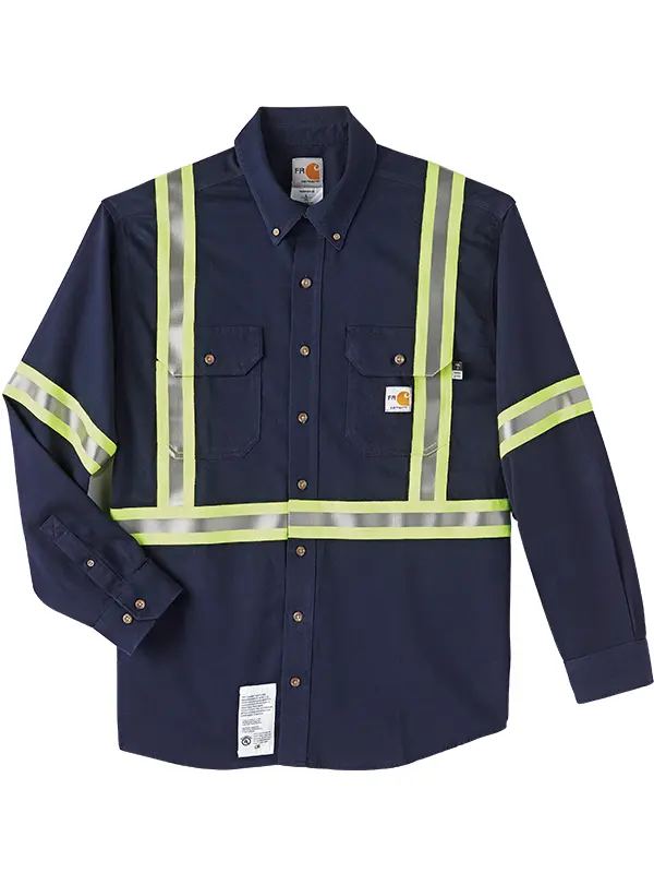 Chemise Carhartt® FR ignifugée haute visibilité