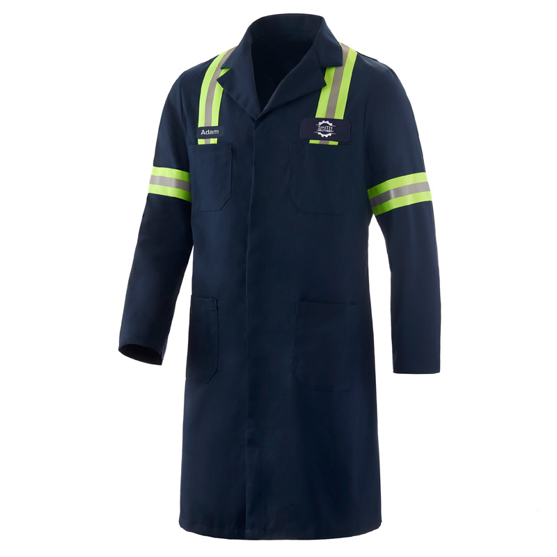 E-Vis 4-Pocket Cotton Shop Coat | Cintas