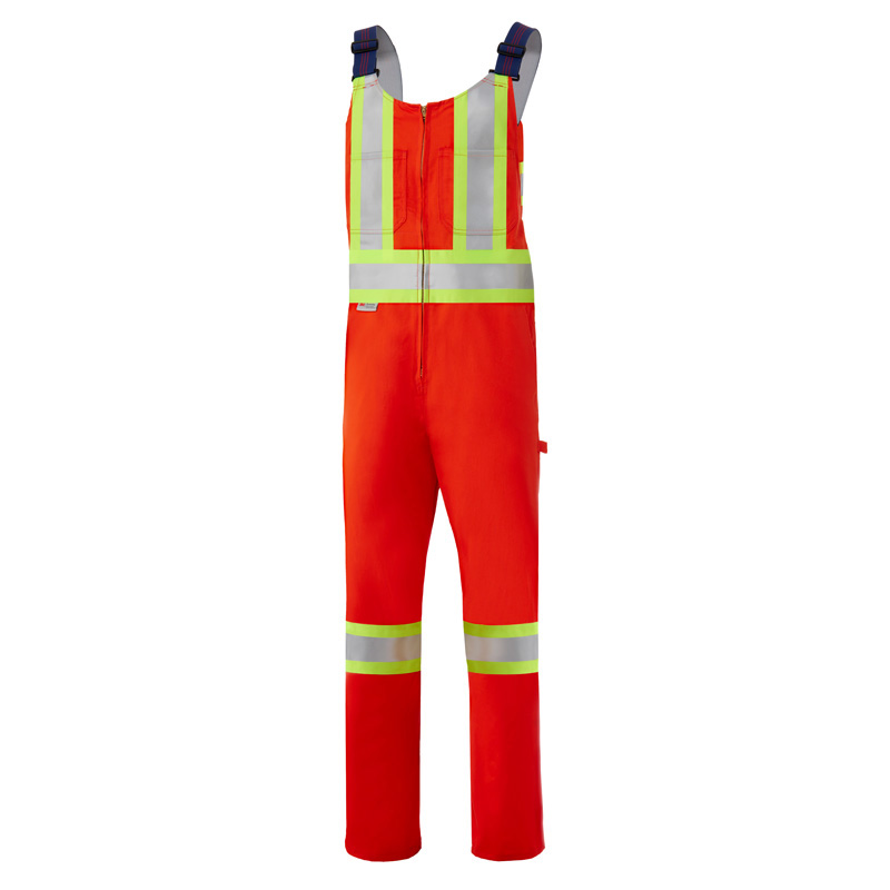 E-Vis Cotton Bib Coverall 2" Striping | Cintas