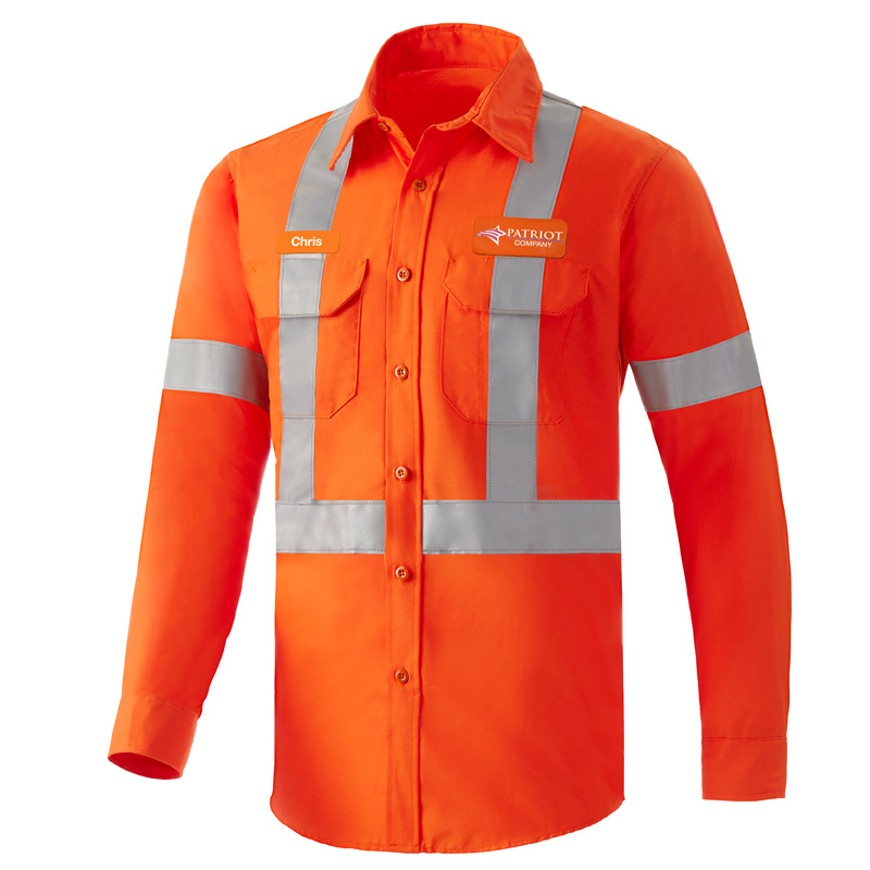 Hi-Vis Shirt 2" Striping | Cintas