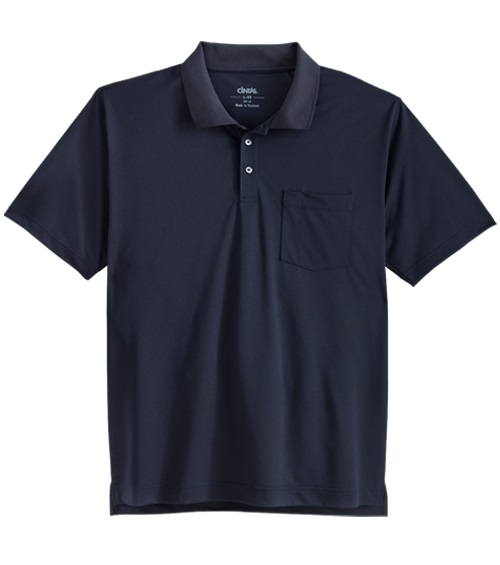 Performance pocket polo